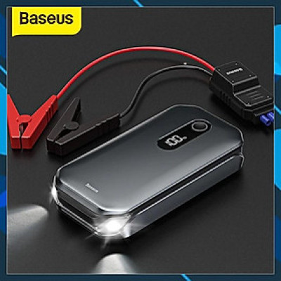 Bộ kích bình dùng cho xe hơi Baseus Super Energy Pro Car Jump Starter (5V/3A, 3in1, 12000mAh Power Bank, 1000A) -Hàng Chính Hãng