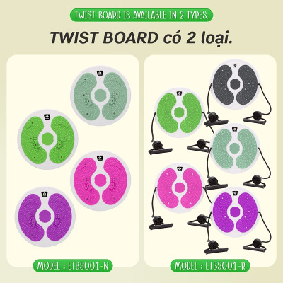 3001N/R Đĩa Xoay eo,Dụng Cụ Tập Thể Dục Xoay Eo Hỗ Trợ Massage Chân Xoay 360 Độ