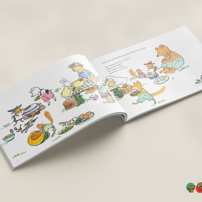 Truyện Ehon bé 3-4-5 tuổi - Gư-ri, Gư-ra và bạn Sư-mi-rê