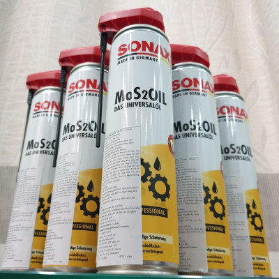 Dầu Chống Rỉ Sét, Chống Ăn Mòn Bảo Vệ Khoang Động Cơ Sonax Mos2Oil 400ml