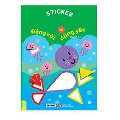 Sách - Sticker Động Vật Đáng Yêu - Dành cho bé 2-5 tuổi - ndbooks