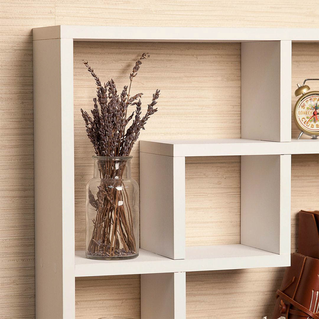 Giá sách treo tường đẹp đơn giản SMLIFE Weelis