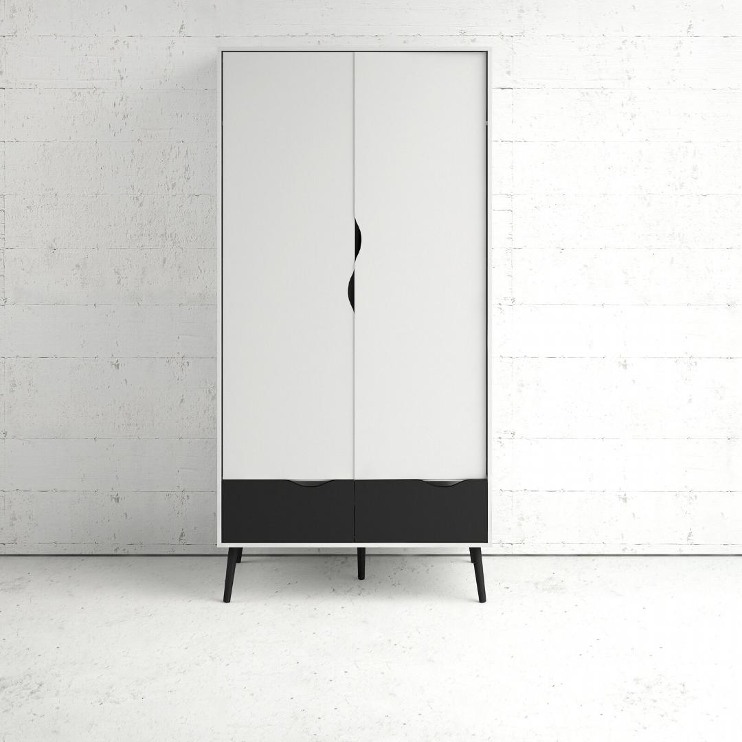 Tủ áo MDF thiết kế tinh tế gọn gàng SMLIFE Cilian
