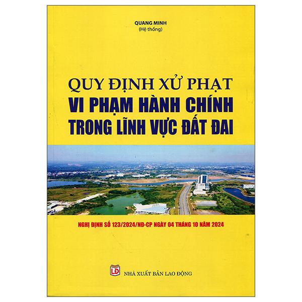 Sách - Quy Định Xử Phạt Vi Phạm Hành Chỉnh Trong Lĩnh Vực Đất Đai