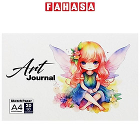 Tập Vẽ Art Journal A4 - 40 Trang 220gsm - The Sun - Bé Gái