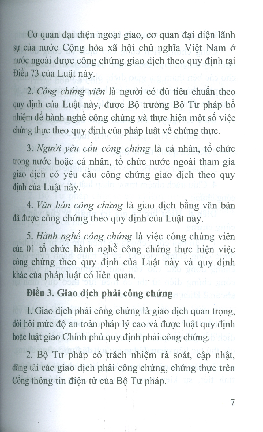 Luật Công Chứng Năm 2024