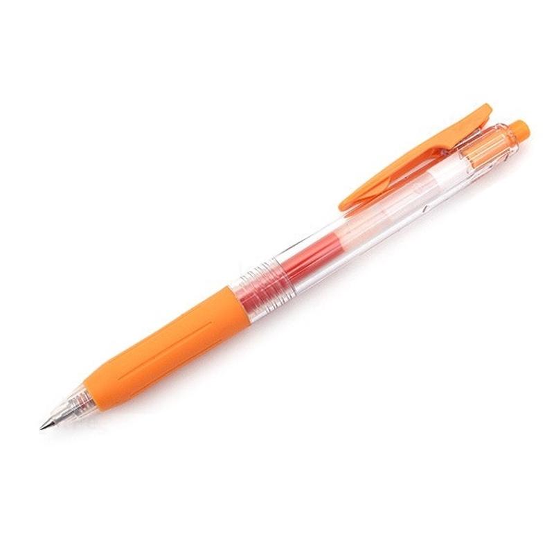 Bút Bi 0.5 mm Zebra Sarasa Clip JJ15-OR - Màu Cam