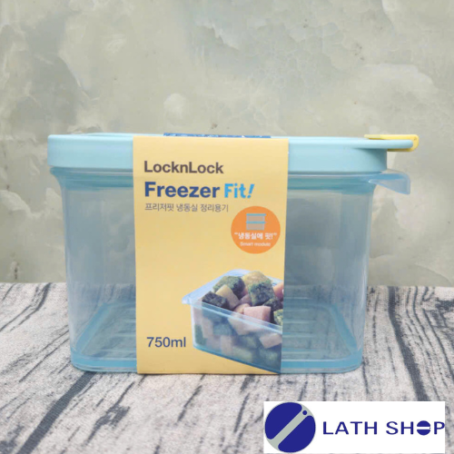 Hộp Nhựa LocknLock Freezer Fit Hàn Quốc Bảo Quản Thực Phẩm, Trữ Đông, Tiết Kiệm Diện Tích- Hàng Chính Hãng