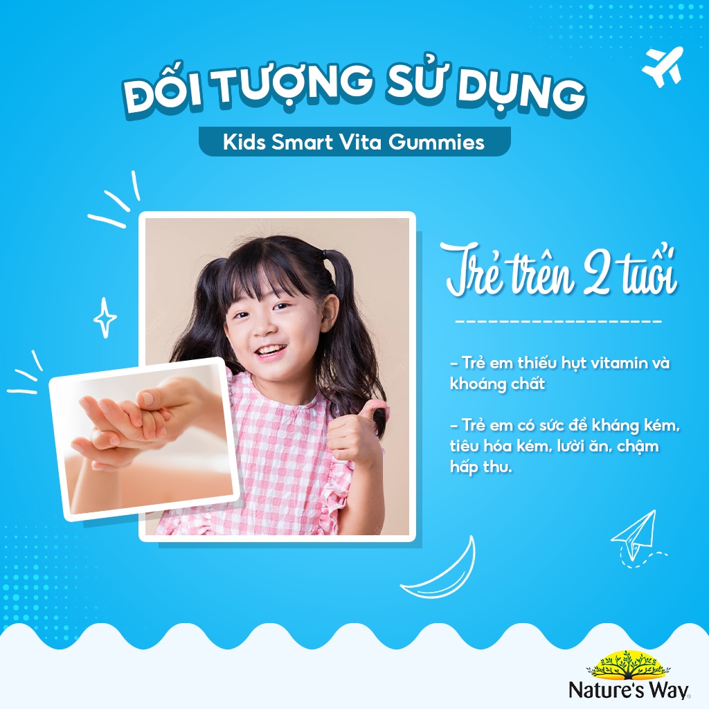 Vitamin tổng hợp cho trẻ biếng ăn Multi Vitamin for Fussy Eaters Nature