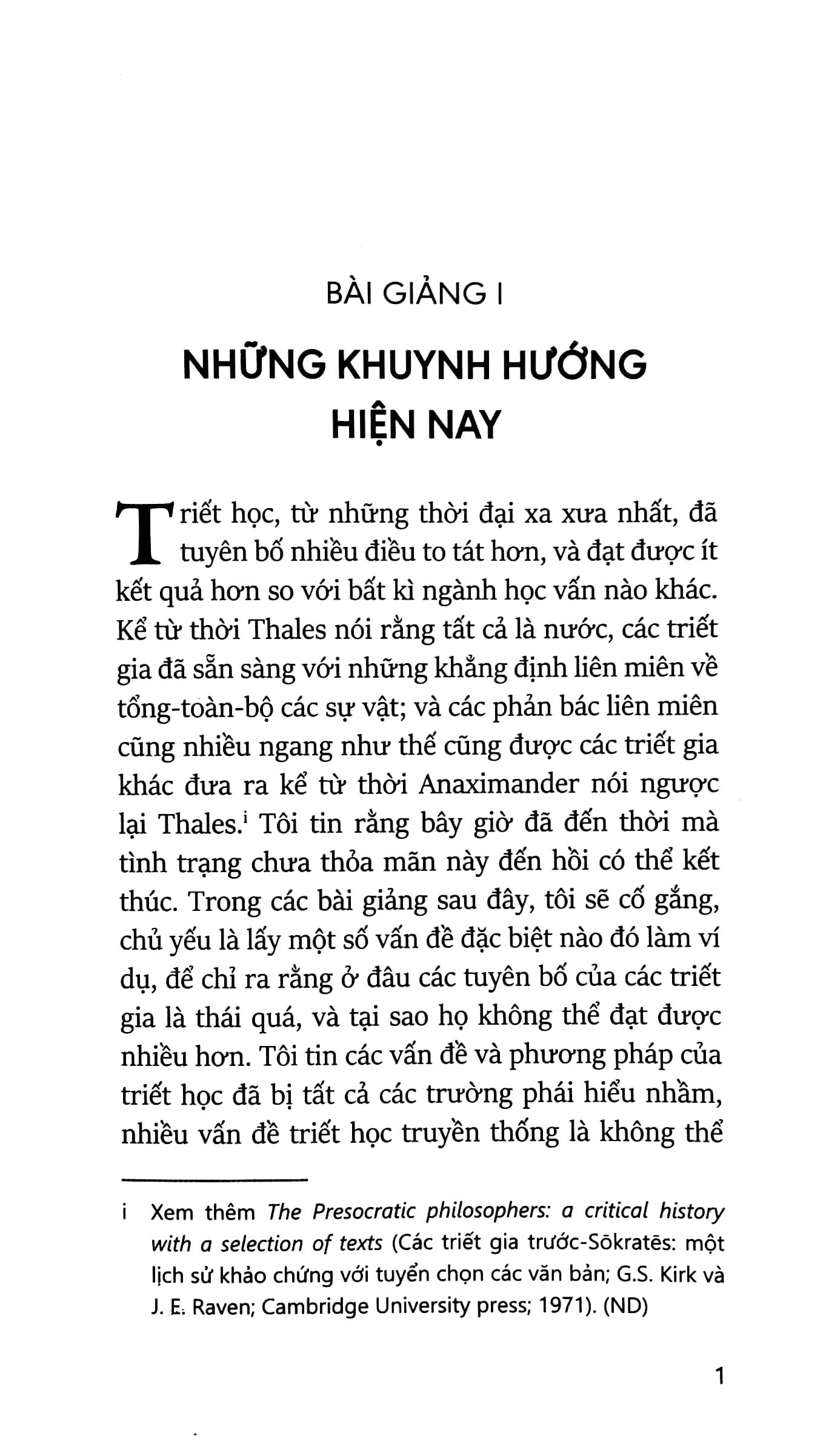 Tri Thức Của Chúng Ta Về Ngoại Giới