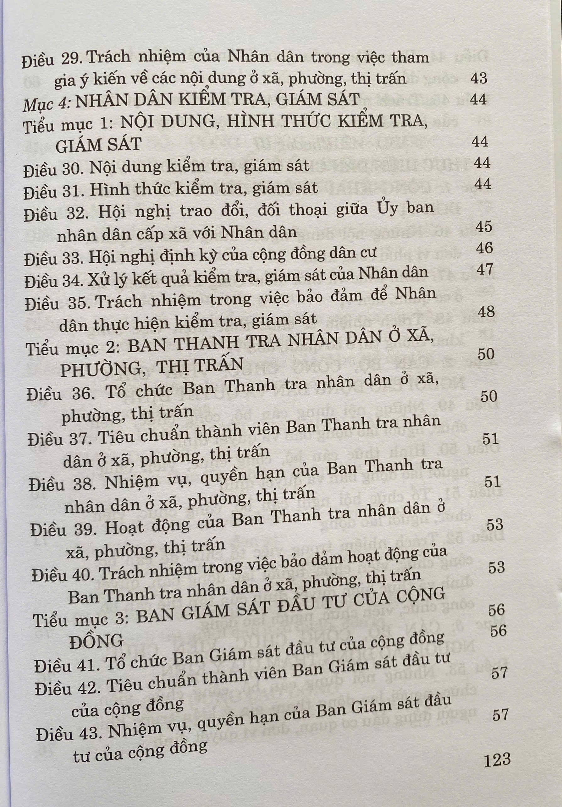 Luật thực hiện dân chủ ở cơ sở
