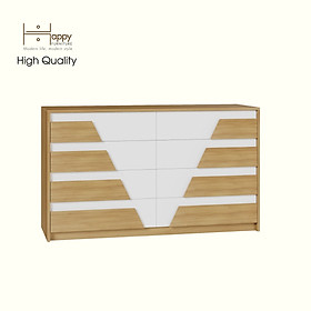 [Happy Home Furniture] PONIX, Tủ quần áo 8 ngăn kéo, 140cm x 45cm x 82cm ( DxRxC), THK_114