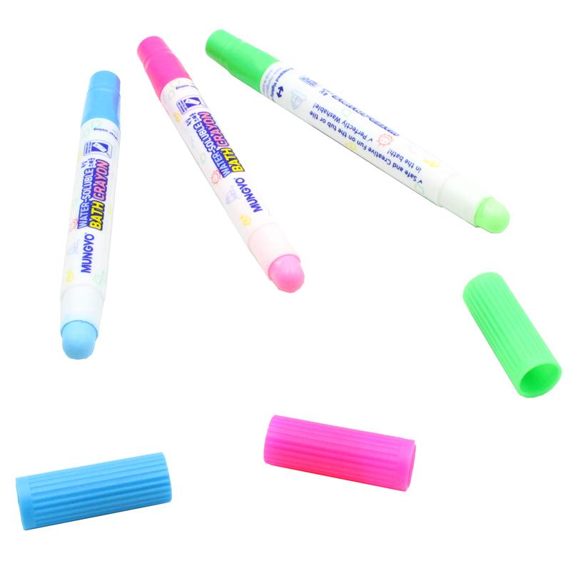Hộp 5 Bút Sáp Màu Water-Soluble Bath Crayon - Mungyo MWBC-5A