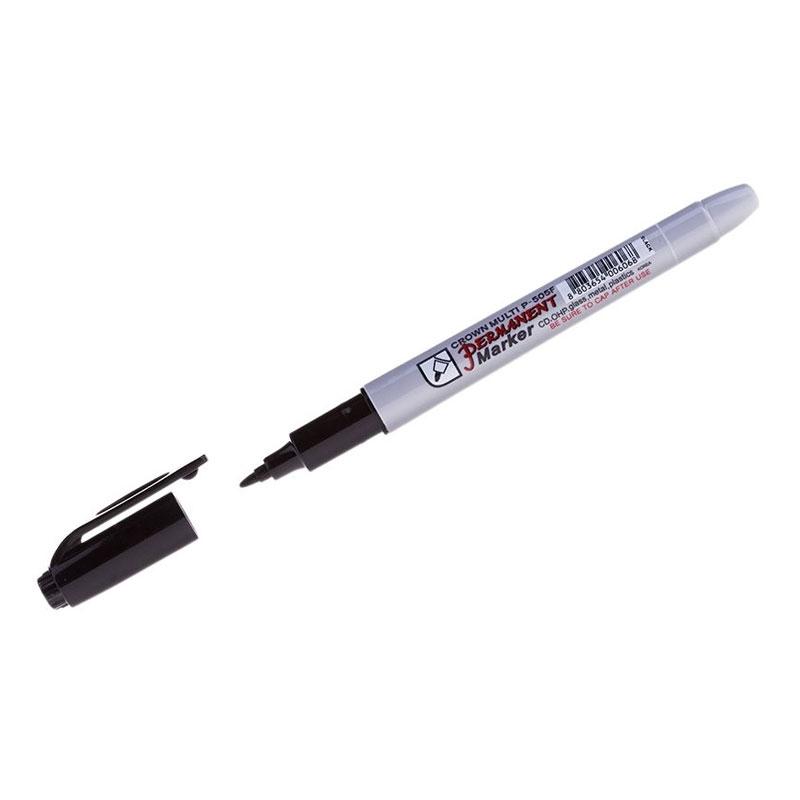 Bút Lông Dầu Crown P-505F - Mực Đen