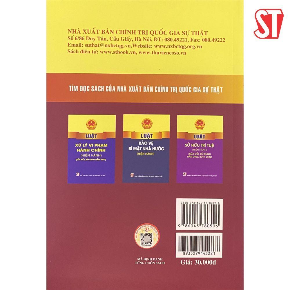 Sách - Luật Xuất Bản (Hiện Hành) (Sửa Đổi, Bổ Sung Năm 2018) - NXB Chính Trị Quốc Gia