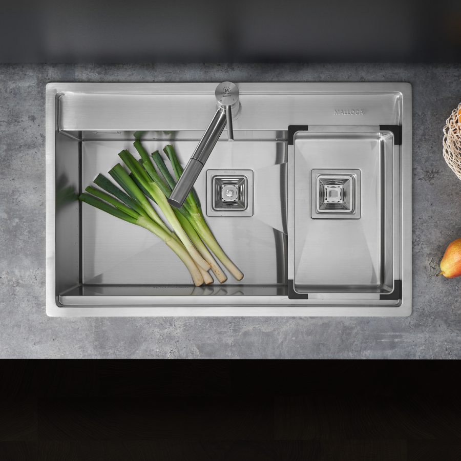 Chậu rửa chén Inox Malloca MS 6302T