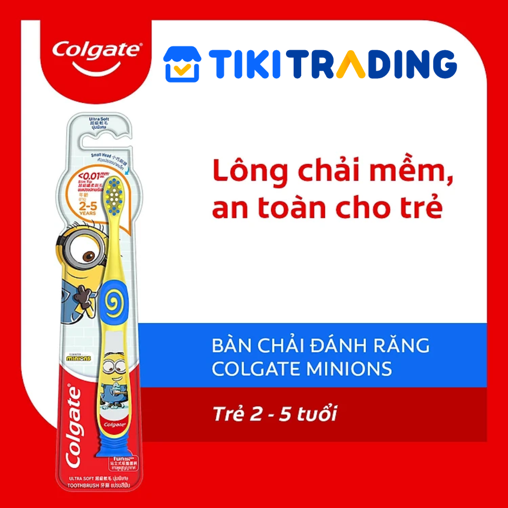 Bàn chải Trẻ em Colgate Minion 2-5 tuổi