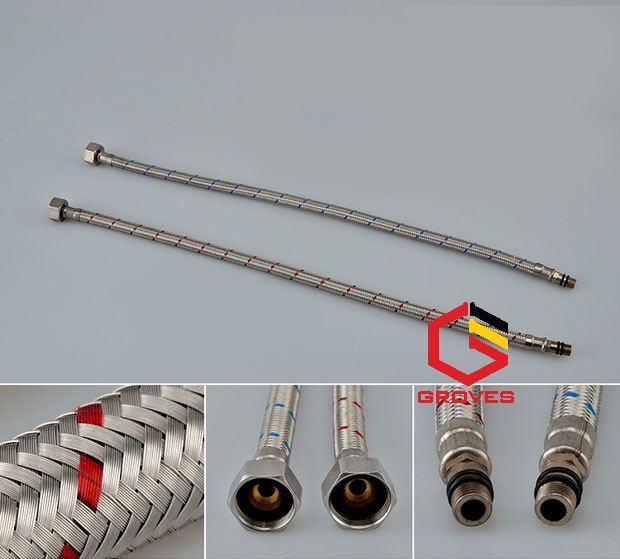 Vòi rửa mặt đen ánh vàng GR4607DB