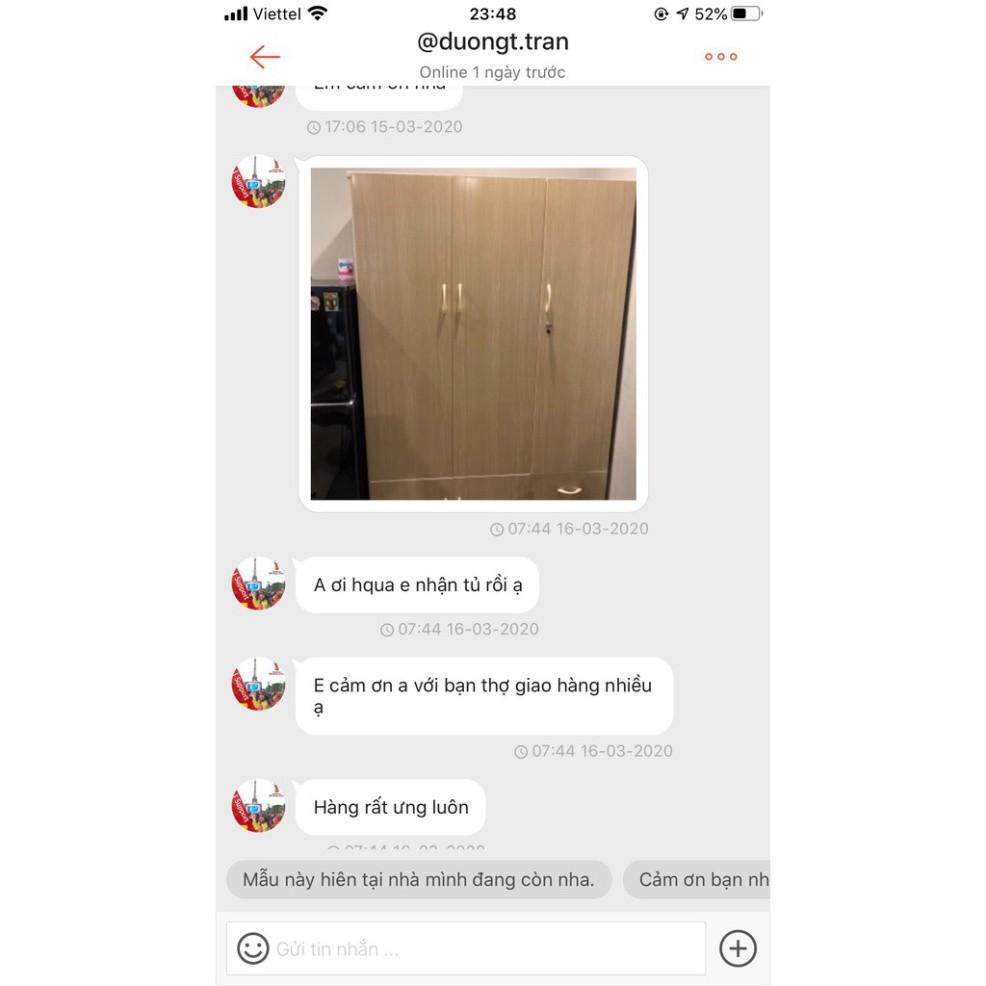 Tủ Nhựa 3 Buồng Tiện Lợi Chịu Lực Tốt Nhất