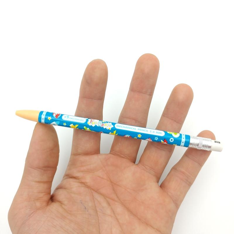 Bộ 2 Bút Chì Bấm Masterart 2.0mm 2B - Mẫu 3 - Xanh Đậm