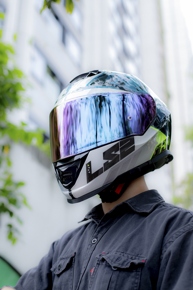 Mũ Bảo Hiểm Fullface Hai Kính LS2 FF800 Storm II