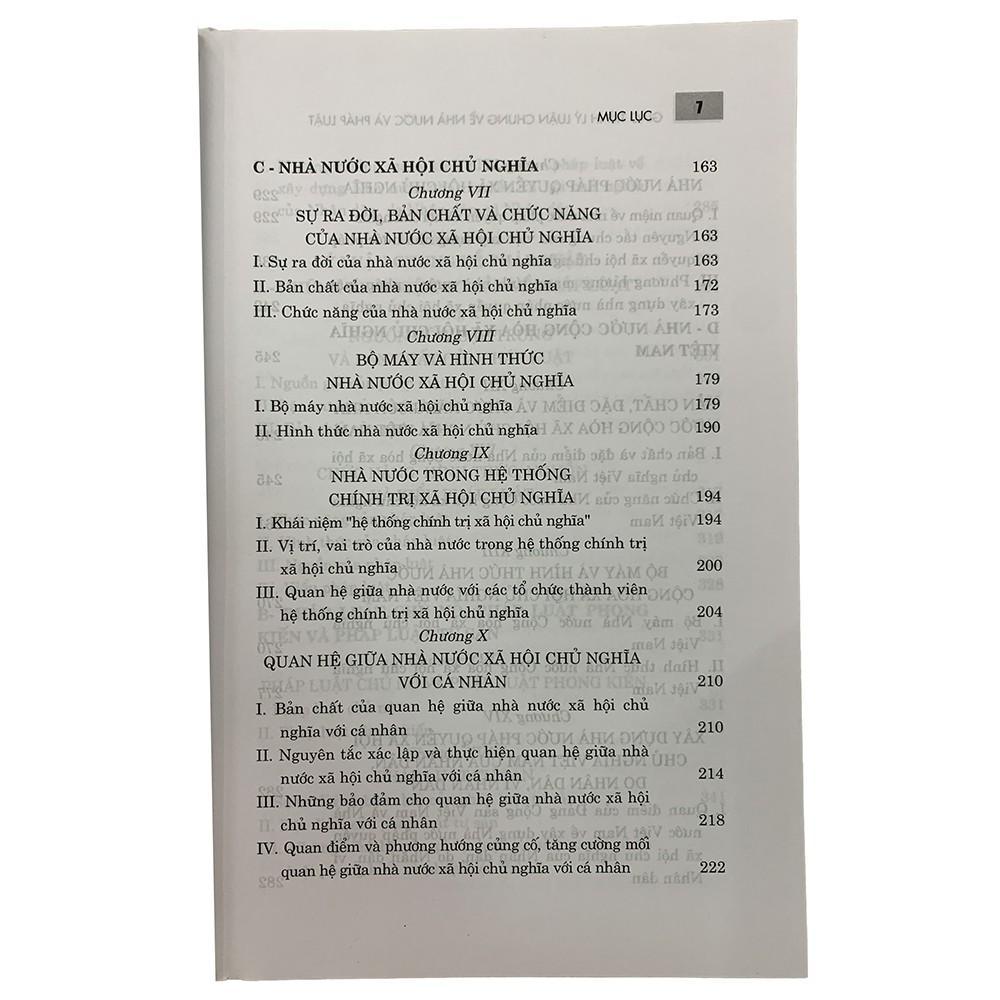 Sách - Giáo Trình Lý Luận Chung Về Nhà Nước Và Pháp Luật - NXB Chính Trị Quốc Gia