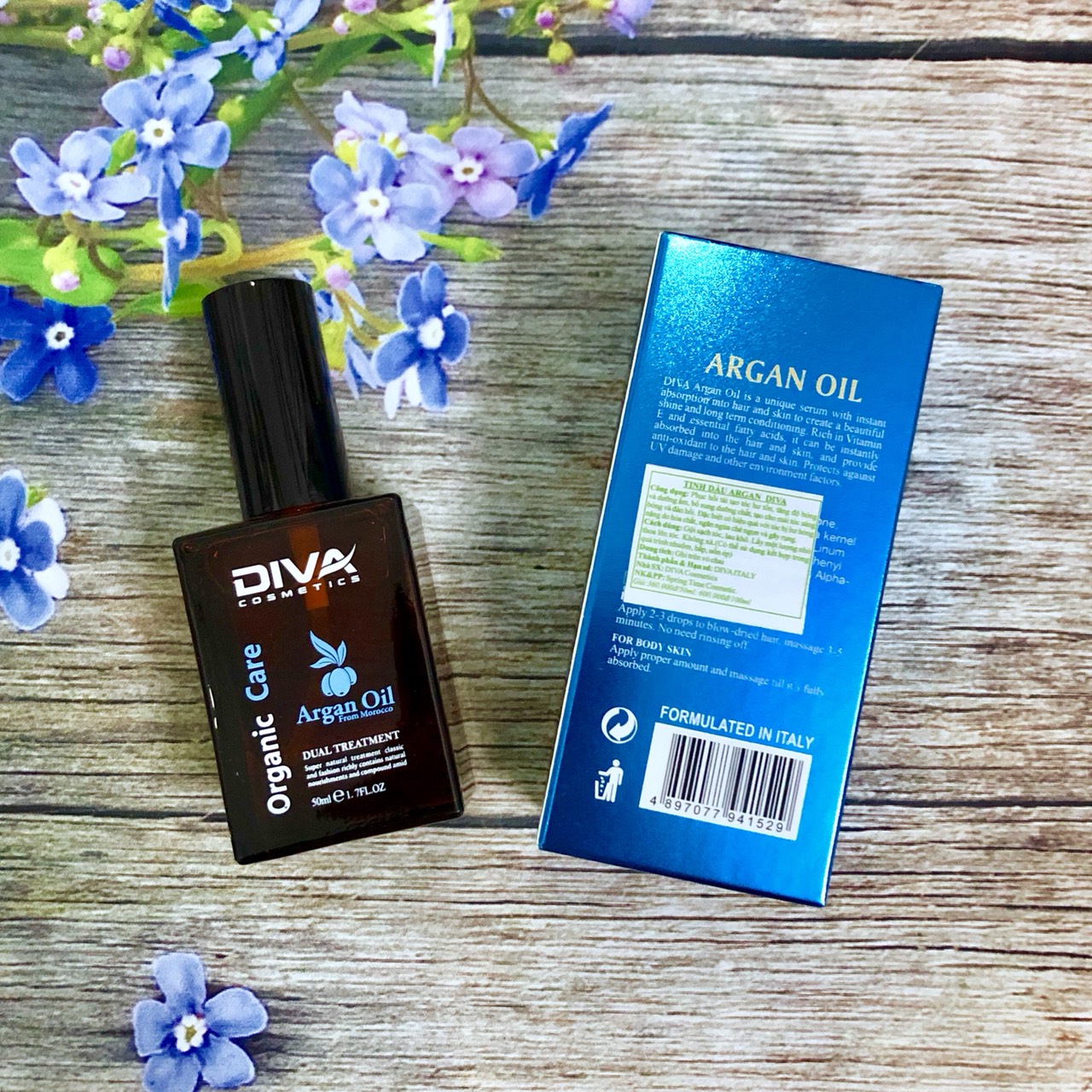TINH DẦU DƯỠNG TÓC DIVA – ARGAN OIL 50 ml