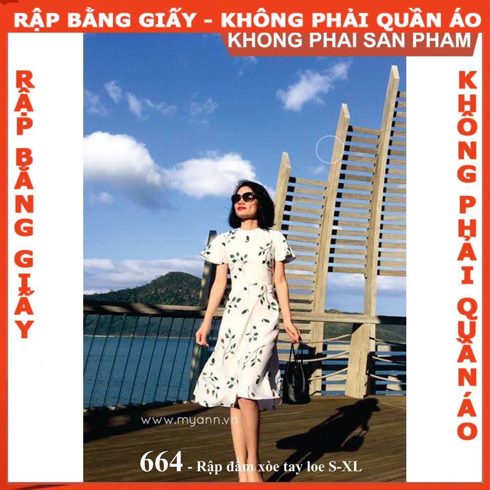 Rập giấy mã 664 (BẢN VẼ) rập đầm