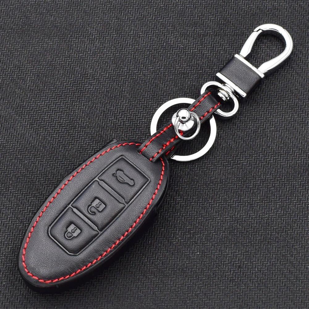 Bao Da Bảo Vệ Chìa Khóa Cho Xe Hơi Nissan Qashqai Pathfinder Versa Tidda Murano Rogue X-trail - tặng sdt tránh thất lạc