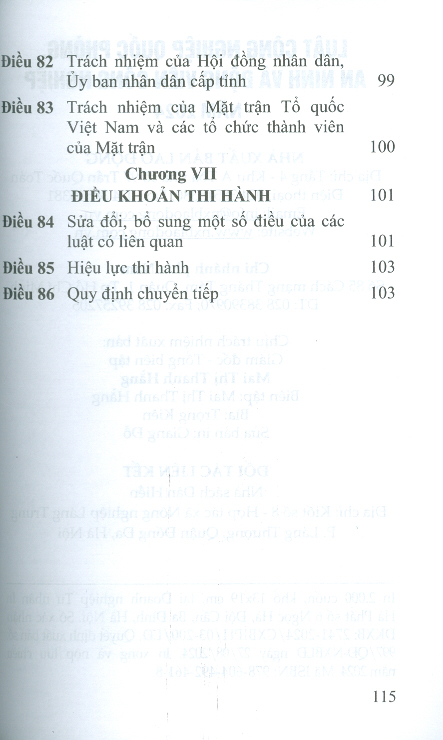 Luật Công Nghiệp Quốc Phòng, An Ninh Và Động Viên Công Nghiệp Năm 2024