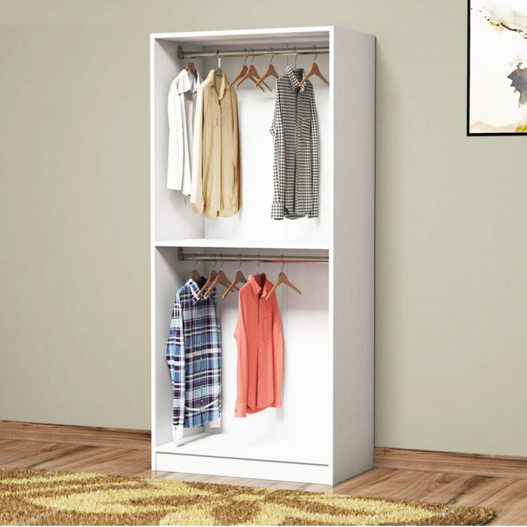 Tủ áo MDF phủ melamine mini SMLIFE Busshiri