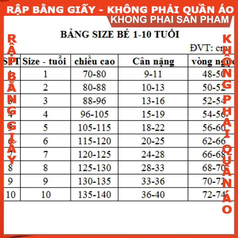 Rập bộ đùi cho bé - Rập giấy A0 mã R05 (BẢN VẼ)