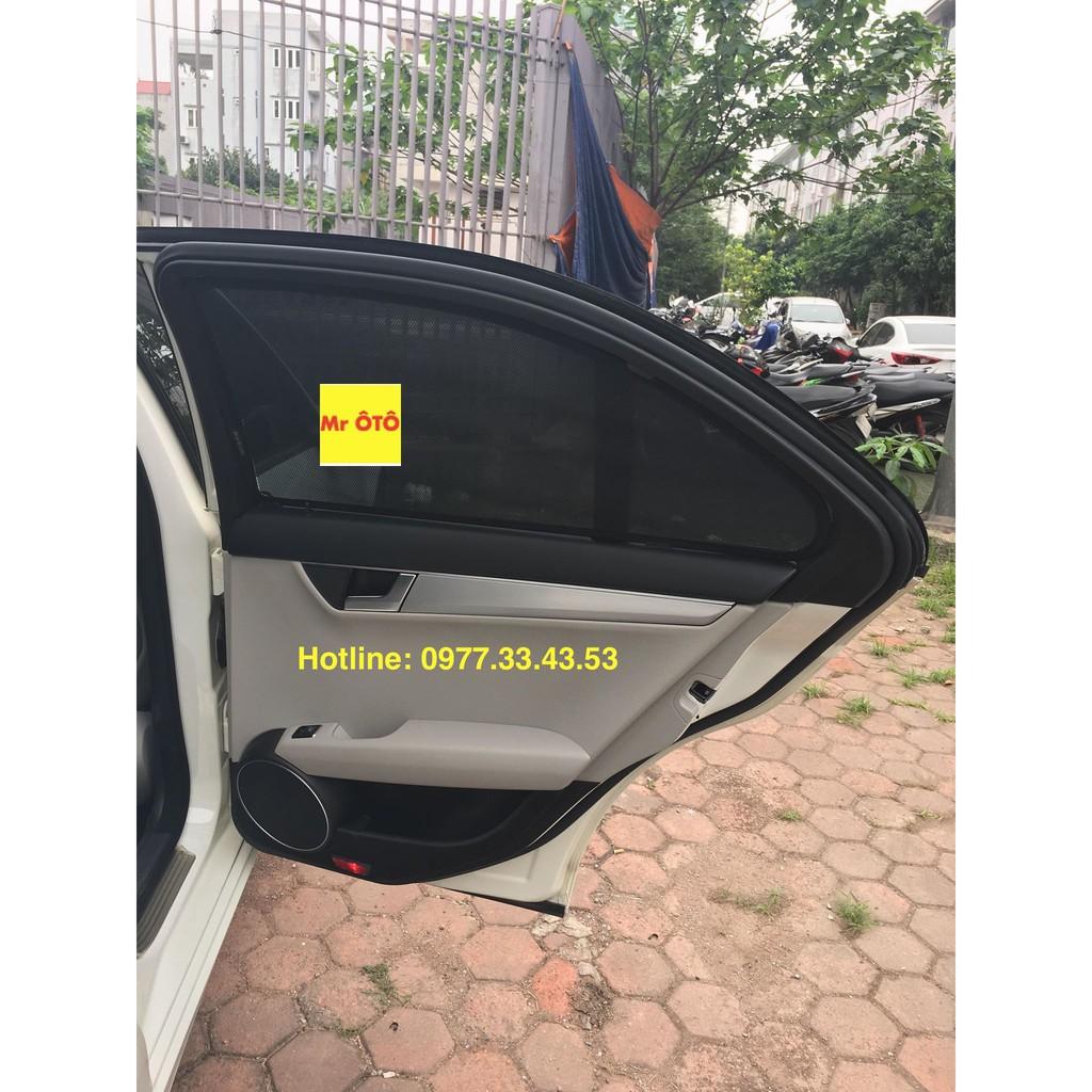 Rèm Che Nắng Xe Mercedes C200-250-300 2009-2015 Hàng Loại 1