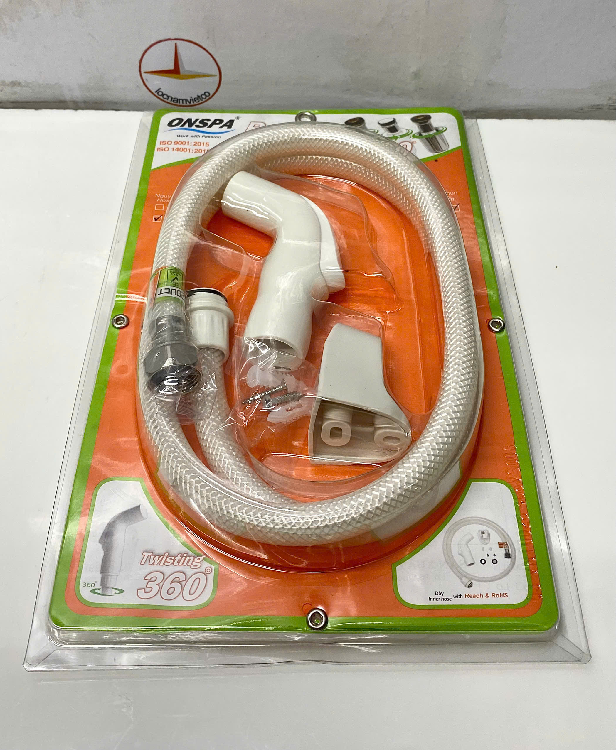 Vòi xịt vệ sinh nhựa PVC Onspa 114X
