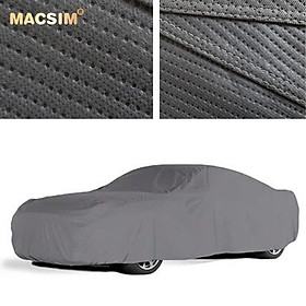 Bạt phủ ô tô chất liệu vải không dệt cao cấp thương hiệu MACSIM dành cho hãng xe Toyota Raize màu ghi - bạt phủ