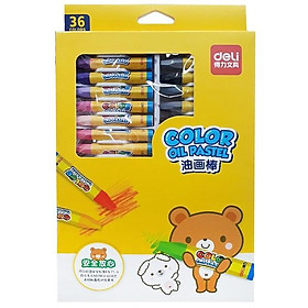 Bút Sáp 36 Màu - Deli 6964