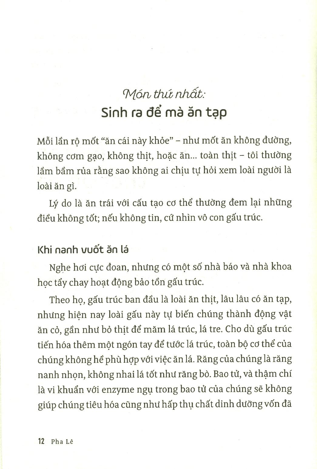 Ăn Gì Cho Không Độc Hại - Tạp Bút (Tái Bản Lần 6-2020)