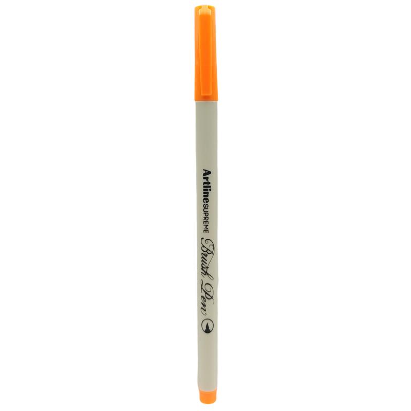 Bút Lông Đầu Cọ Artline Supreme Brush Pen EPFS-F - Fluoro Orange