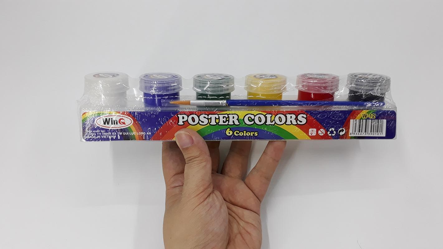 Màu Nước WinQ W-12 (6 Màu)