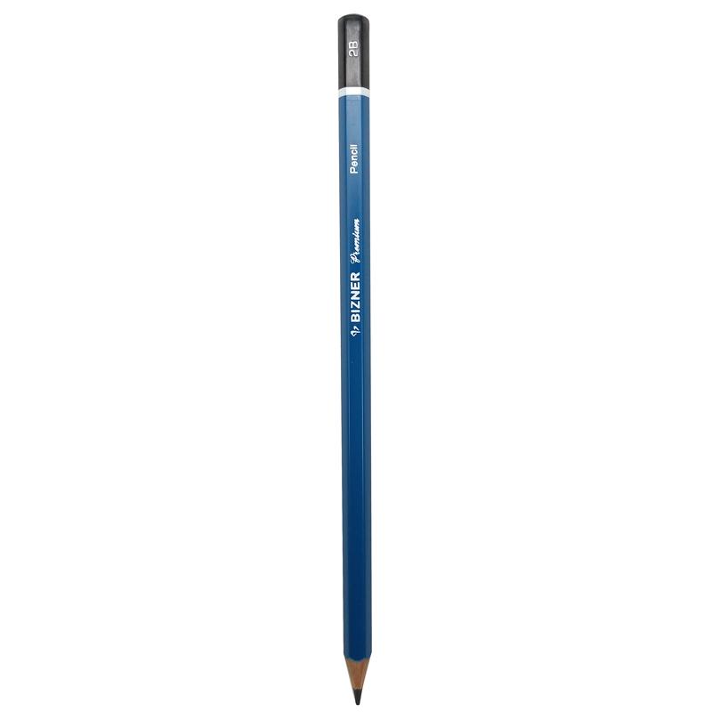 Hộp 10 Bút Chì Gỗ 2B Cao Cấp Bizner BIZ-P02