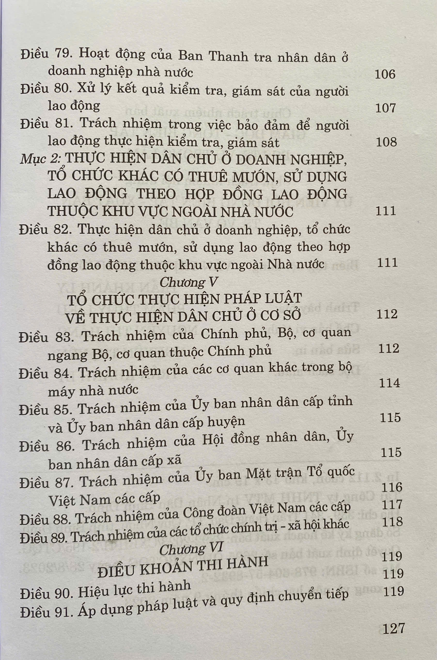 Luật thực hiện dân chủ ở cơ sở