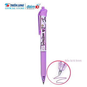 Combo 20 Bút Gel Thiên Long Mondee TP-GELE003 - 3 màu mực Xanh/ Tím/ Đen - Mực Xóa Được