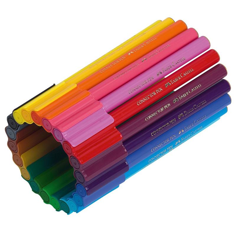 Faber-Castell-Bút Lông Màu Connector-60 Màu