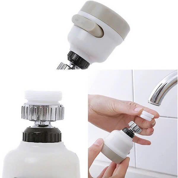 Vòi rửa chén tăng áp 3 chế độ nước