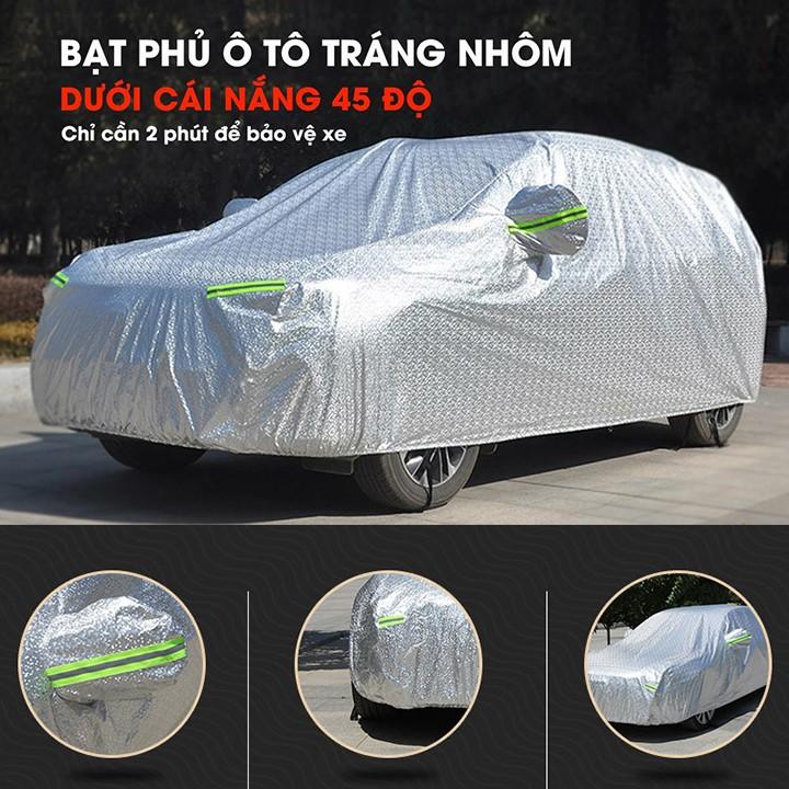 Bạt phủ xe ô tô 7 chỗ Toyota Rush 3 lớp chống nóng, chống thấm, chống bụi. Bạt phủ xe Rush, Bạt trùm xe hơi