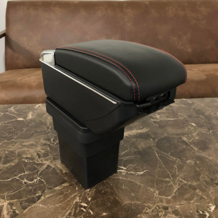 Hộp tỳ tay ô tô dành cho Mitsubishi Xpander tích hợp 7 cổng USB