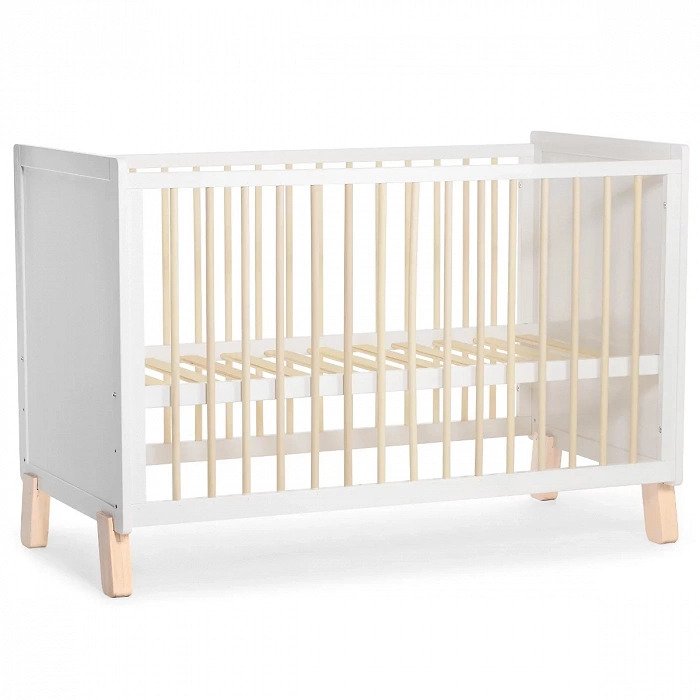 GIƯỜNG CŨI/ NÔI CŨI ĐA NĂNG 2 TRONG 1 (KHÔNG CÓ PHỤ KIỆN NỆM) DÀNH CHO BÉ TỪ 0 THÁNG TUỔI NICO KINDERKRAFT - HÀNG CHÍNH HÃNG