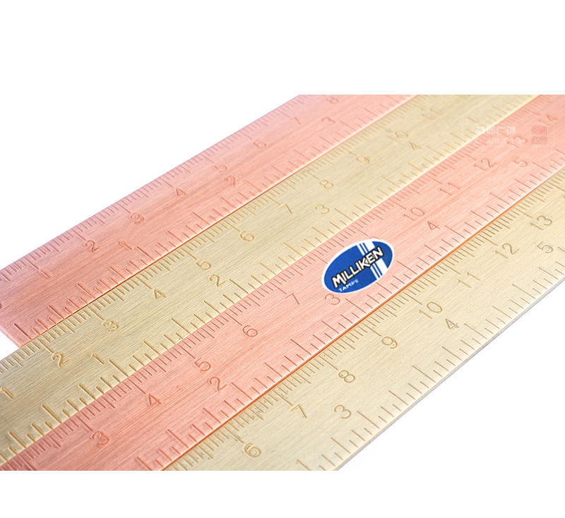 Thước bằng đồng 15cm Milliken