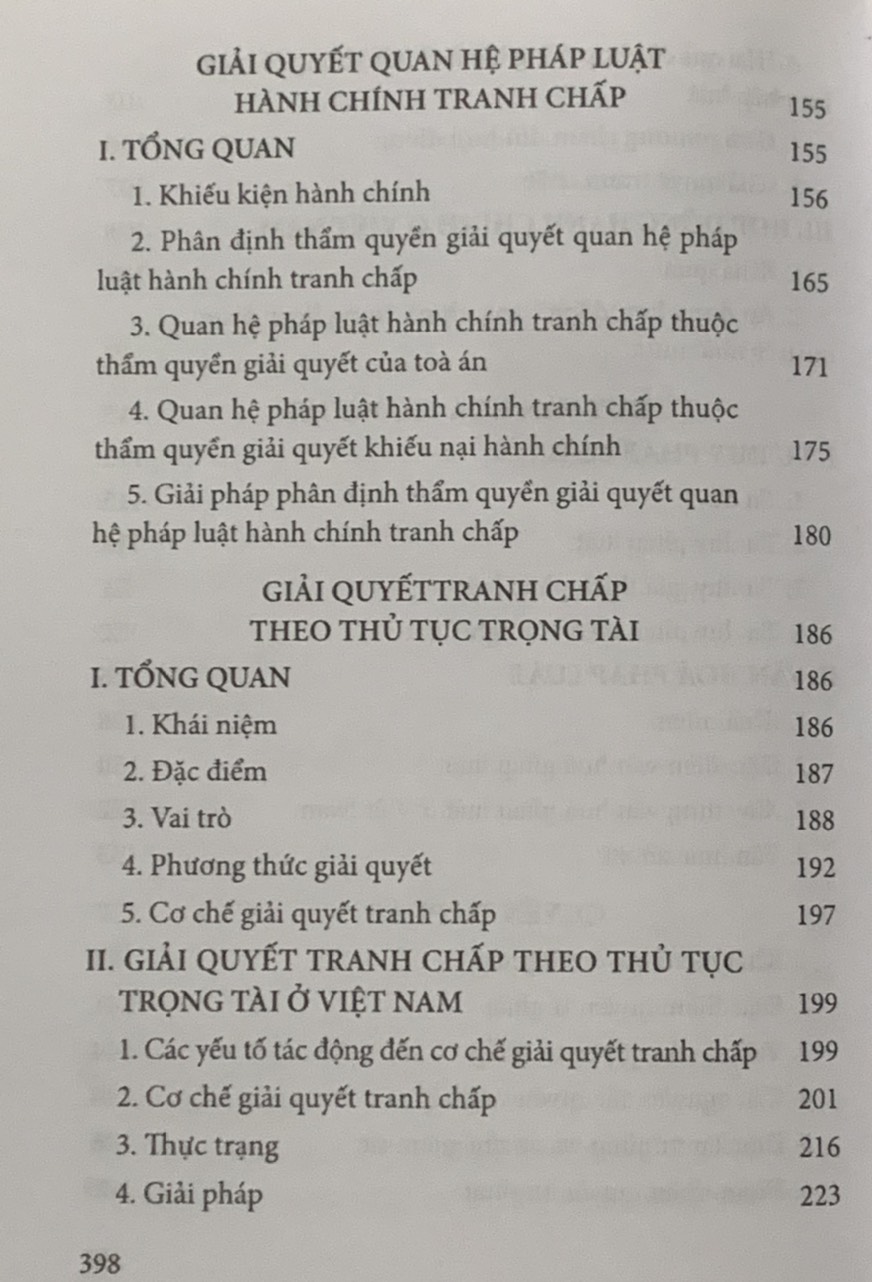 Giải quyết vụ án hành chính