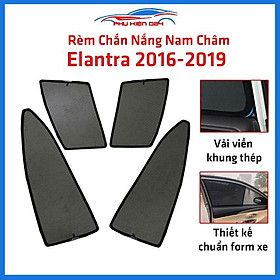 Bộ 4 rèm chắn nắng nam châm Mazda CX-5 2018-2019 khung cố định chống tia UV